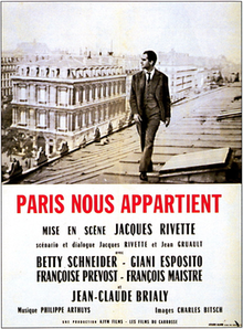 The poster art copyright is believed to belong to the distributor of the film, the publisher of the film or the graphic artist.Sourced from https://en.wikipedia.org/wiki/Paris_Belongs_to_Us